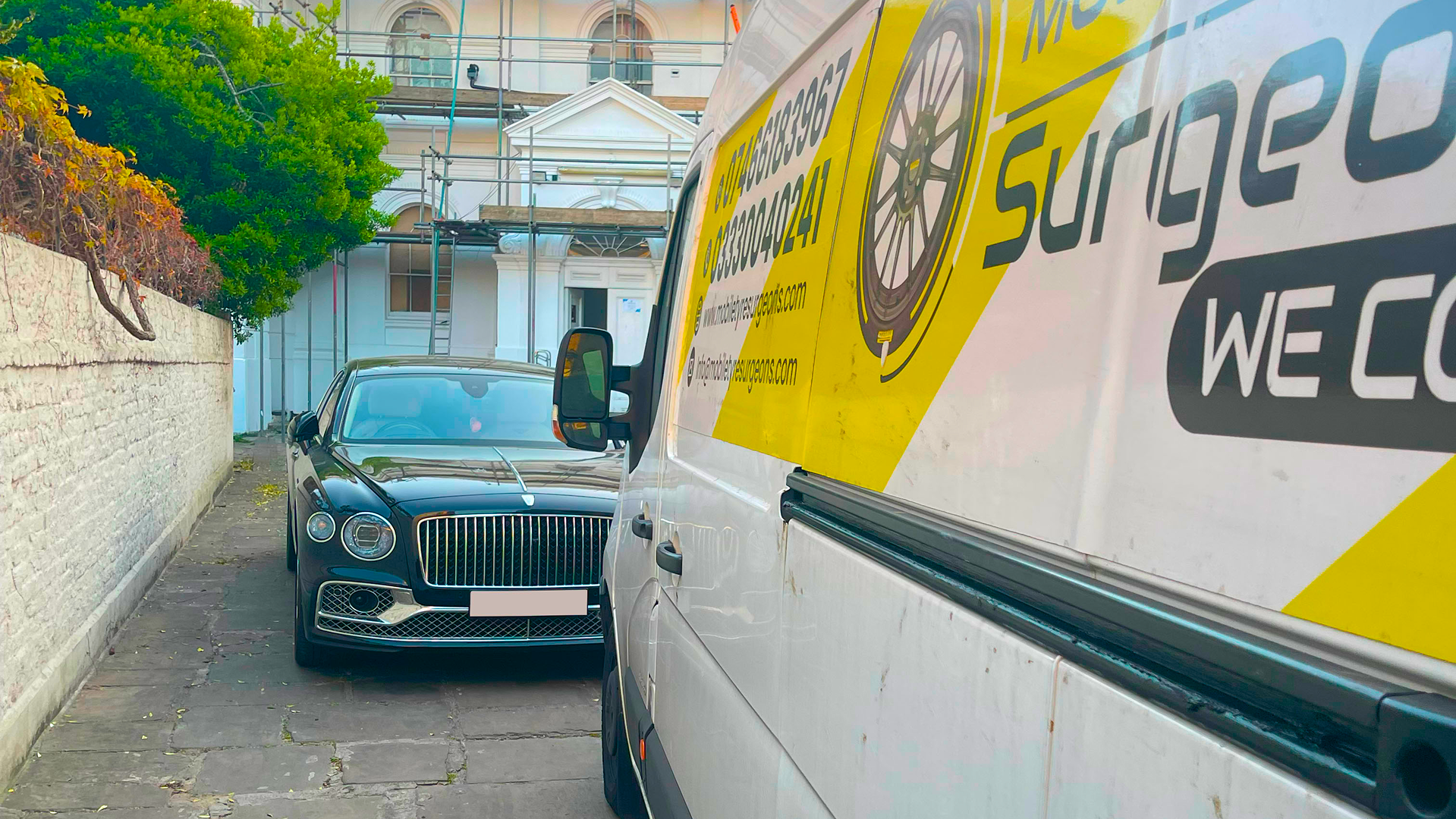 tyres fitted at home