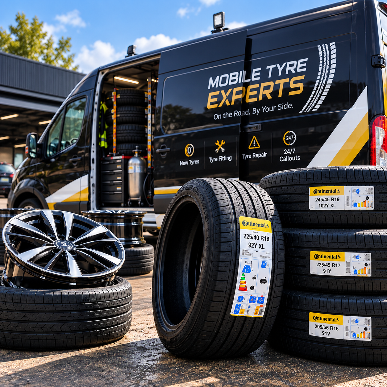 Mobile Tyre Experts mobile tyre supply and fitting service