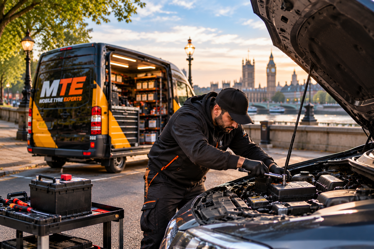 Mobile battery assessment before replacement